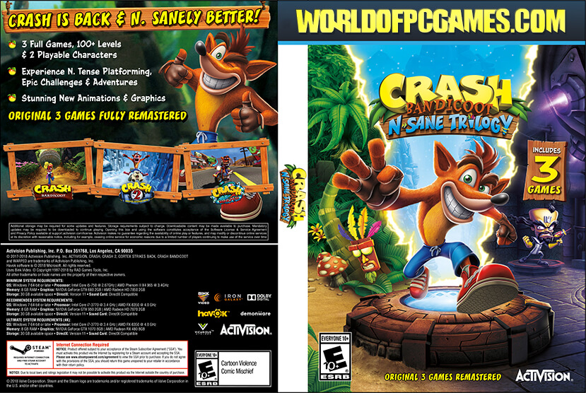 Crash bandicoot video game download